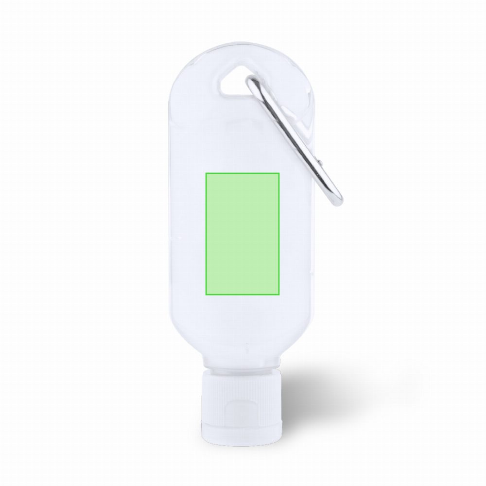 Branding diagram for Hand cleaning gel Lidem – Concentrated on the container body