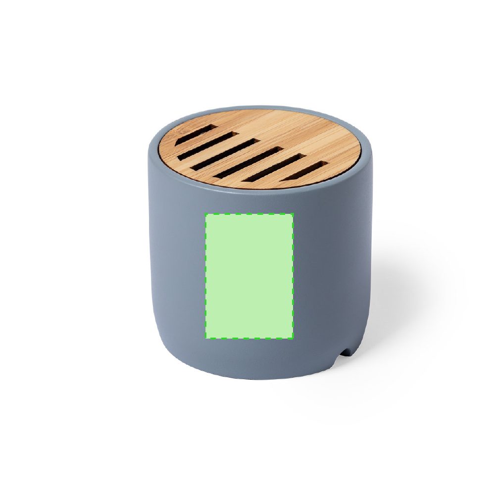 Druckskizze für Bluetooth Lautsprecher 3 W Piler – seitlicher Bereich