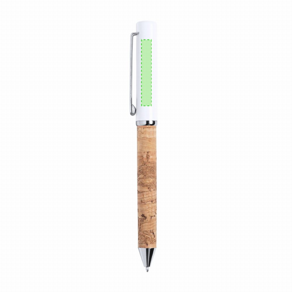 Branding diagram for Ballpoint pens of cork, with rotating mechanism Siliax – Area 1
