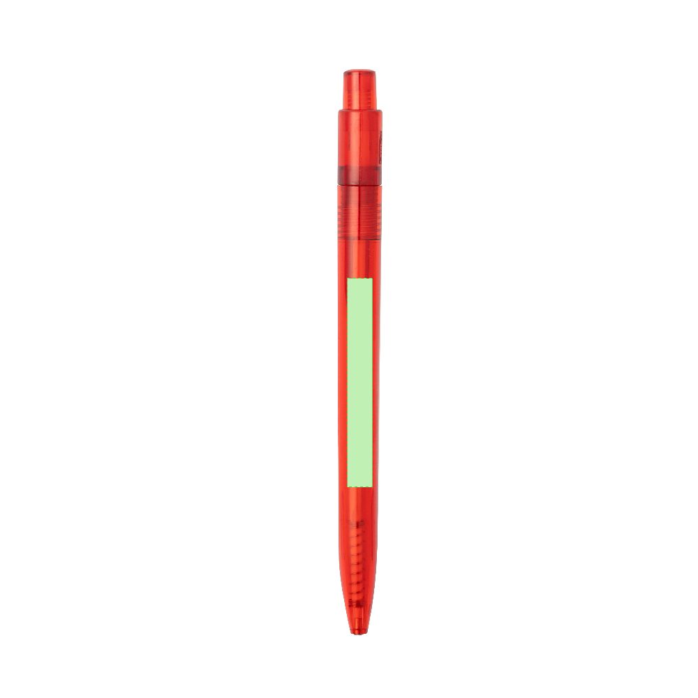 Druckskizze für Kugelschreiber aus RPET, mit Druckmechanik Hispar – Fläche 3