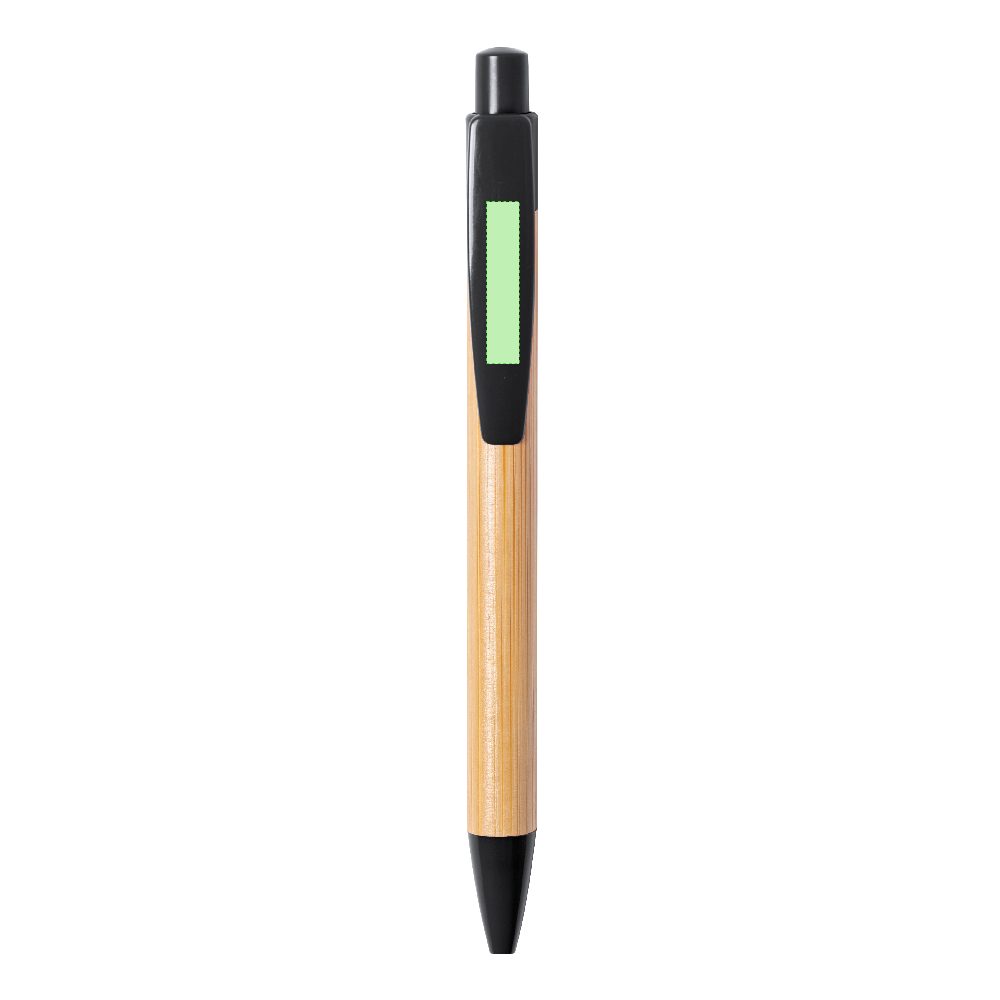 Branding diagram for Ballpoint pens of bamboo, with printing mechanism Heloix – Area 5