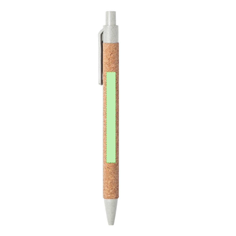 Branding diagram for Ballpoint pens of cork, with printing mechanism Yarden – Area 1