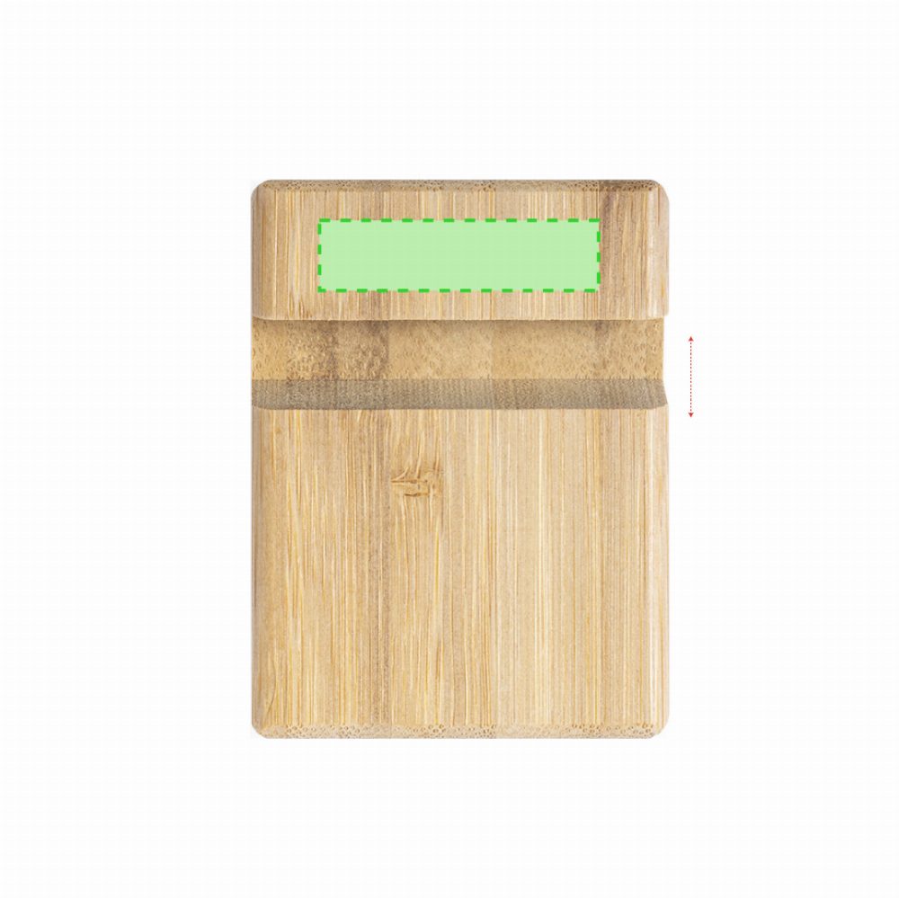 Branding diagram for Bamboo mobile phone and tablet stand Delim – Area 3
