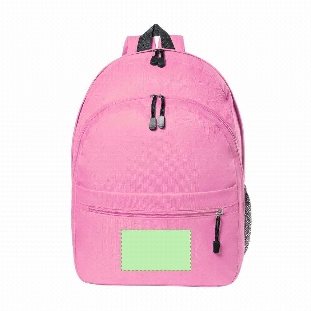 Branding diagram for Backpack Ventix – In the bag