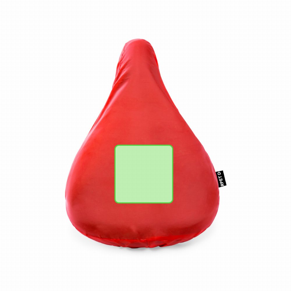 Branding diagram for Bicycle saddle covering made of RPET Mapol – Large area centered