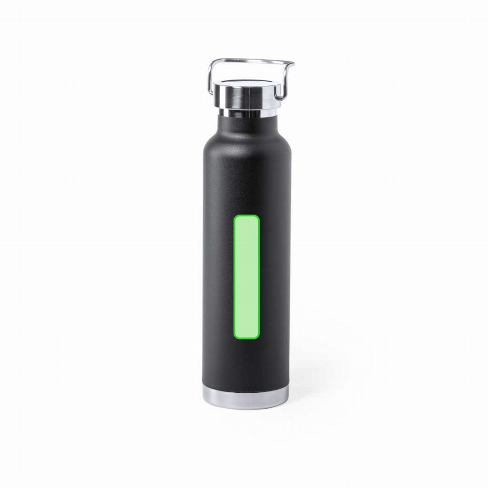 Druckskizze für Thermoflasche aus Edelstahl, 650 ml Staver – seitlicher Bereich