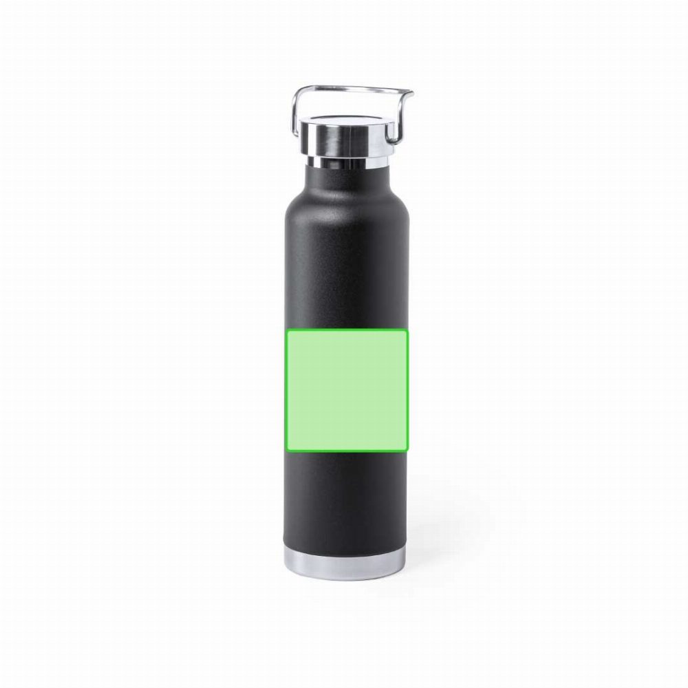 Druckskizze für Thermoflasche aus Edelstahl, 650 ml Staver – Vorderseite