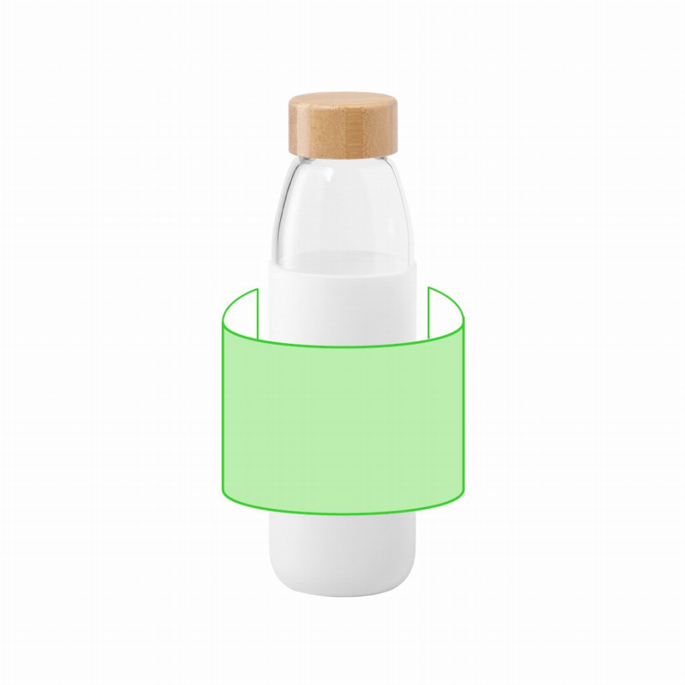 Branding diagram for Glass drinking bottle, 540 ml Teltox – On the cover article