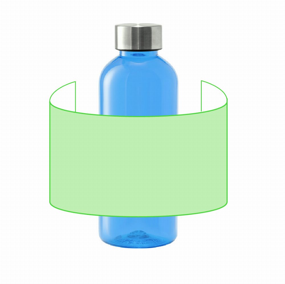 Branding diagram for Drinking bottle of tritane, 600 ml Hanicol – Around the body