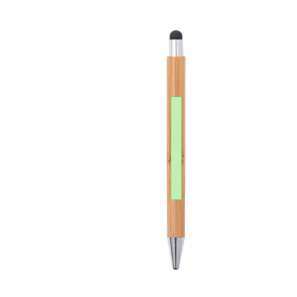 Branding diagram for Ballpoint pens of bamboo, with printing mechanism Zharu – Area 3