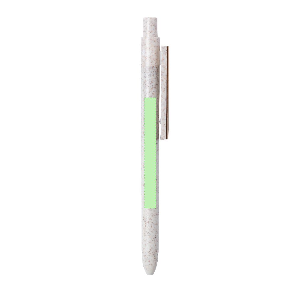 Branding diagram for Ballpoint pens of bamboo, with printing mechanism Yusin – Area 2