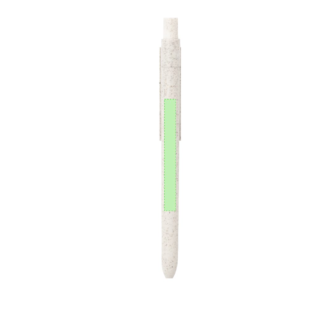 Branding diagram for Ballpoint pens of bamboo, with printing mechanism Yusin – Area 3