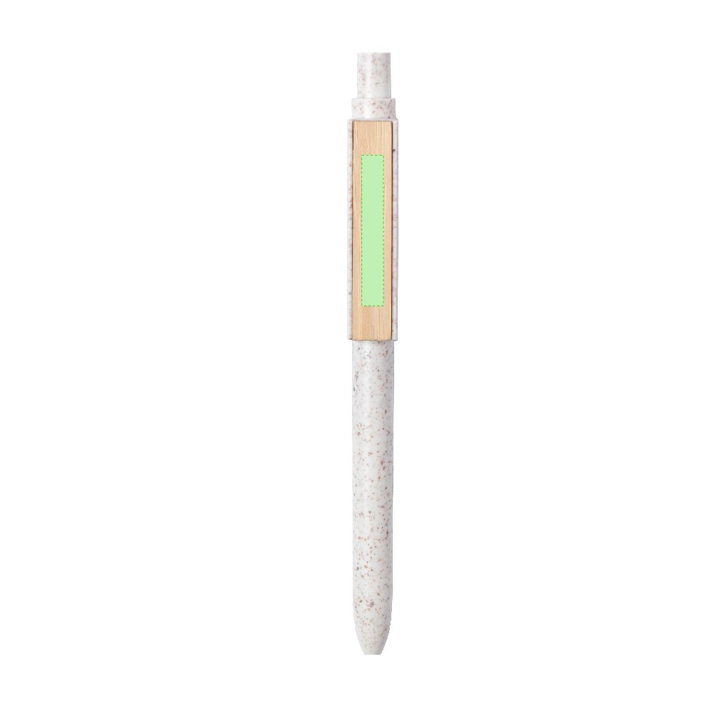 Branding diagram for Ballpoint pens of bamboo, with printing mechanism Yusin – Area 5