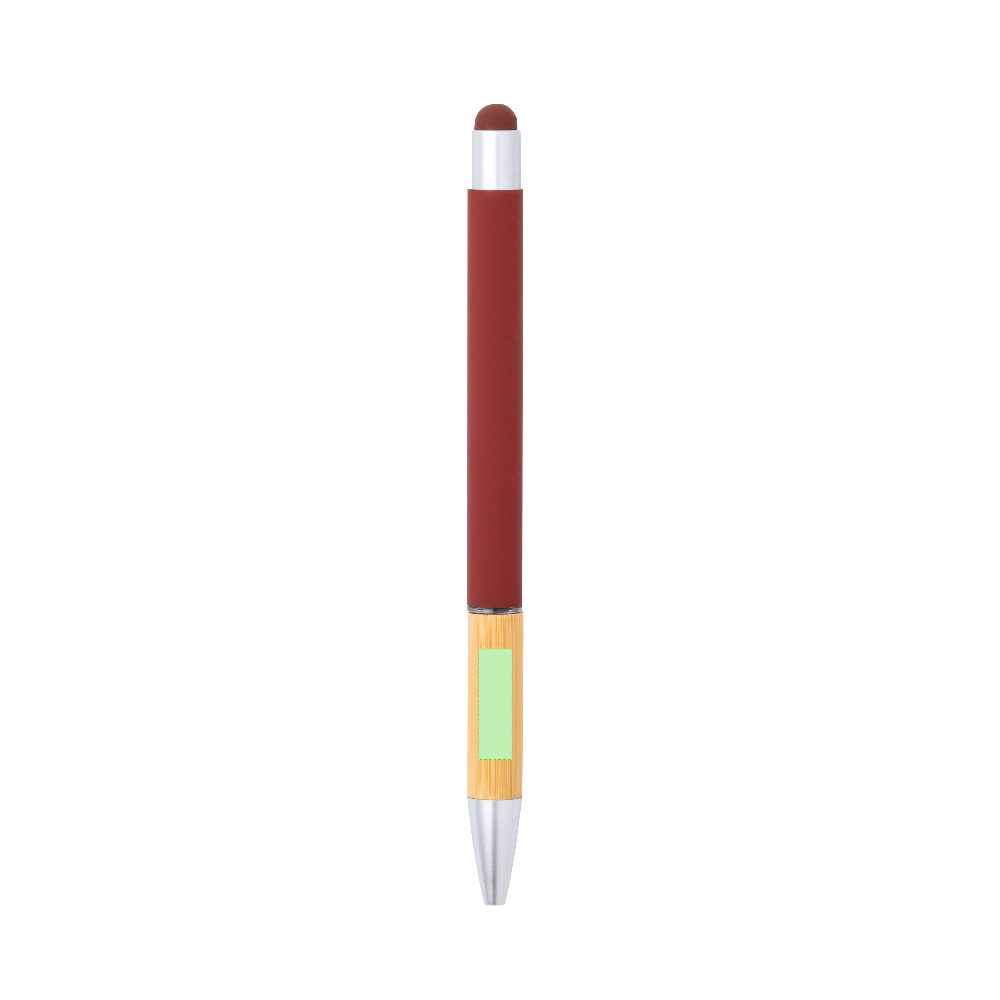 Branding diagram for Ballpoint pens of bamboo, with printing mechanism Zabox – Area 8