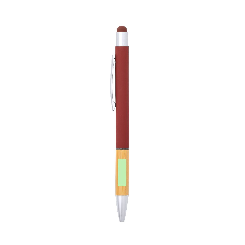 Branding diagram for Ballpoint pens of bamboo, with printing mechanism Zabox – Area 6