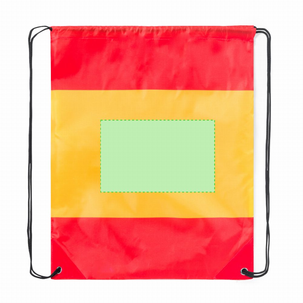 Branding diagram for Drawstring bag Stiff Spain – Page A