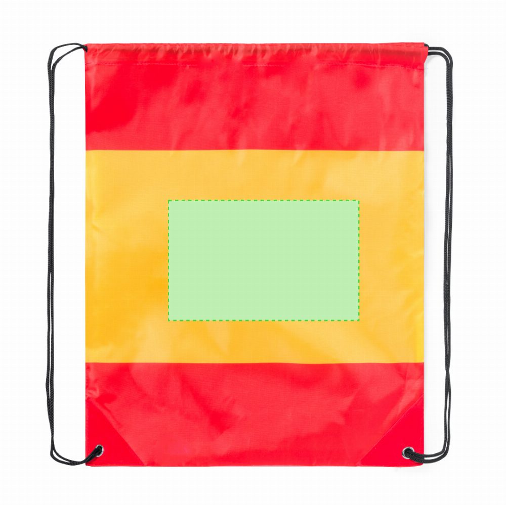 Branding diagram for Drawstring bag Stiff Spain – Page B