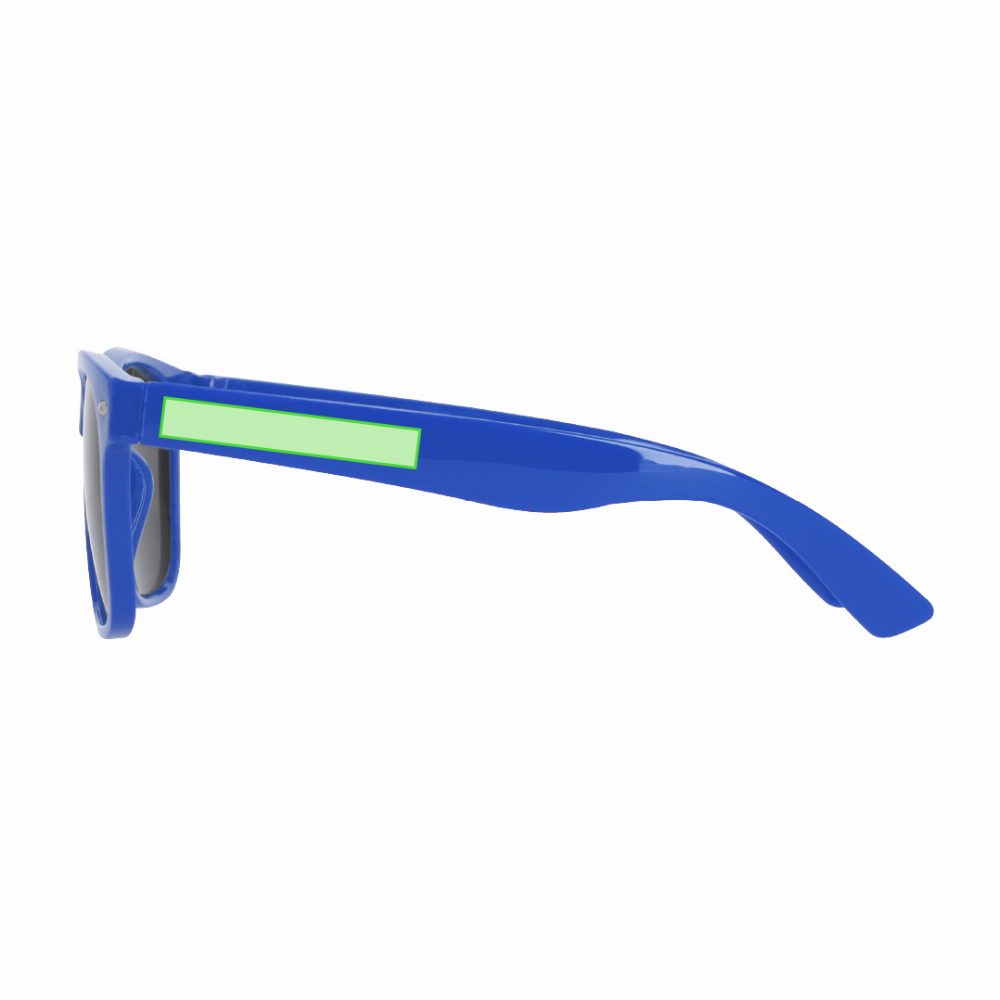 Druckskizze für Sonnenbrille Xaloc – Auf der linken Stift