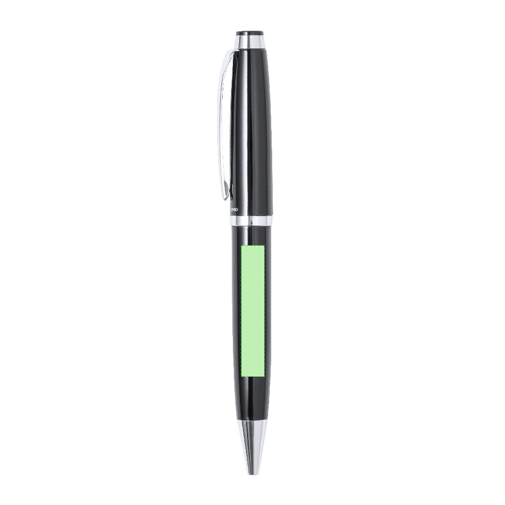 Branding diagram for Metal ballpoint pen (ANTONIO MIRÓ) Dayo – Area 4