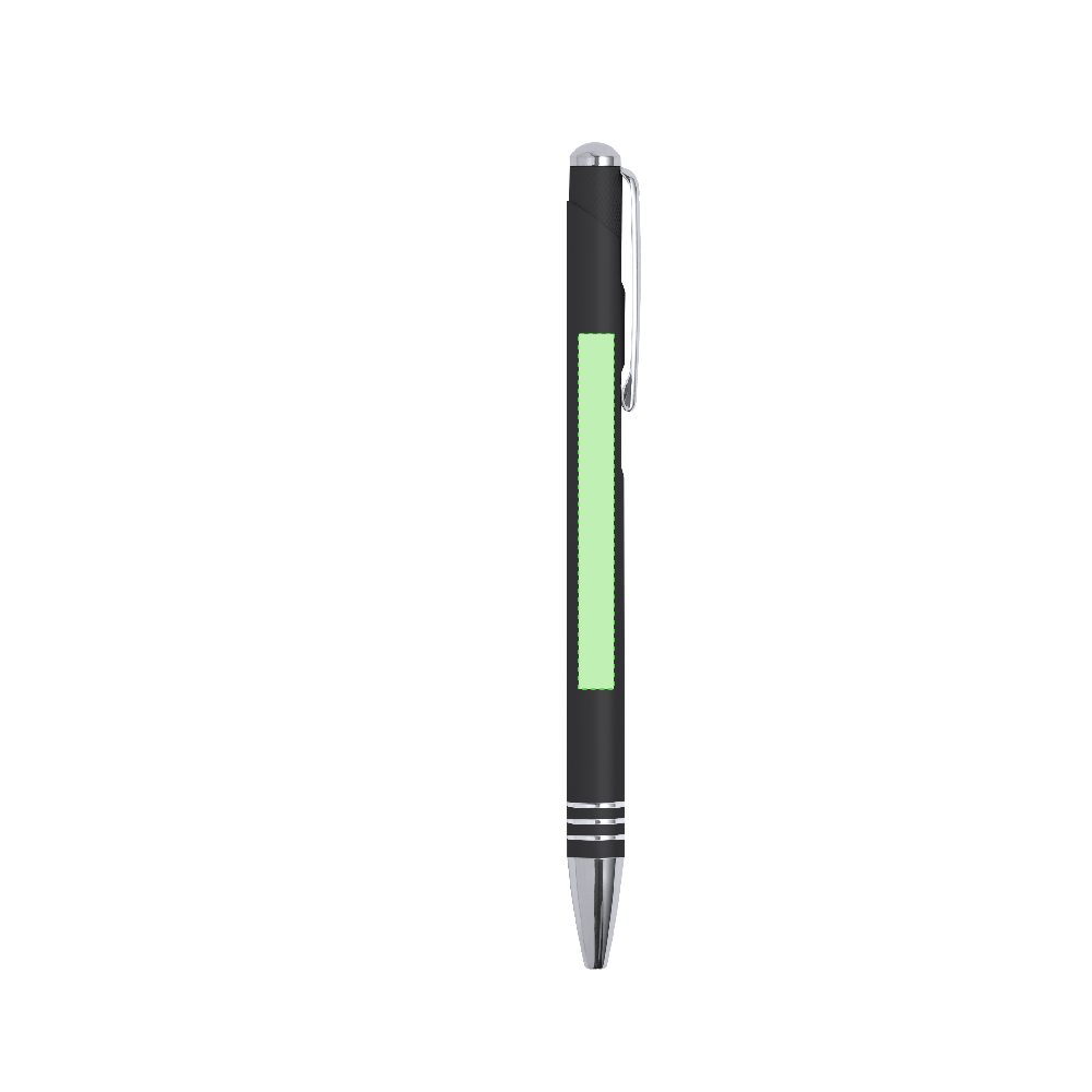 Branding diagram for Aluminium ballpoint pen (ANTONIO MIRÓ) Helmor – Area 2