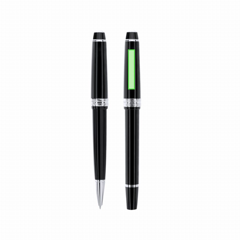 Branding diagram for Writing set with ballpoint pen and ink roller cross Bailey Light – Area 2