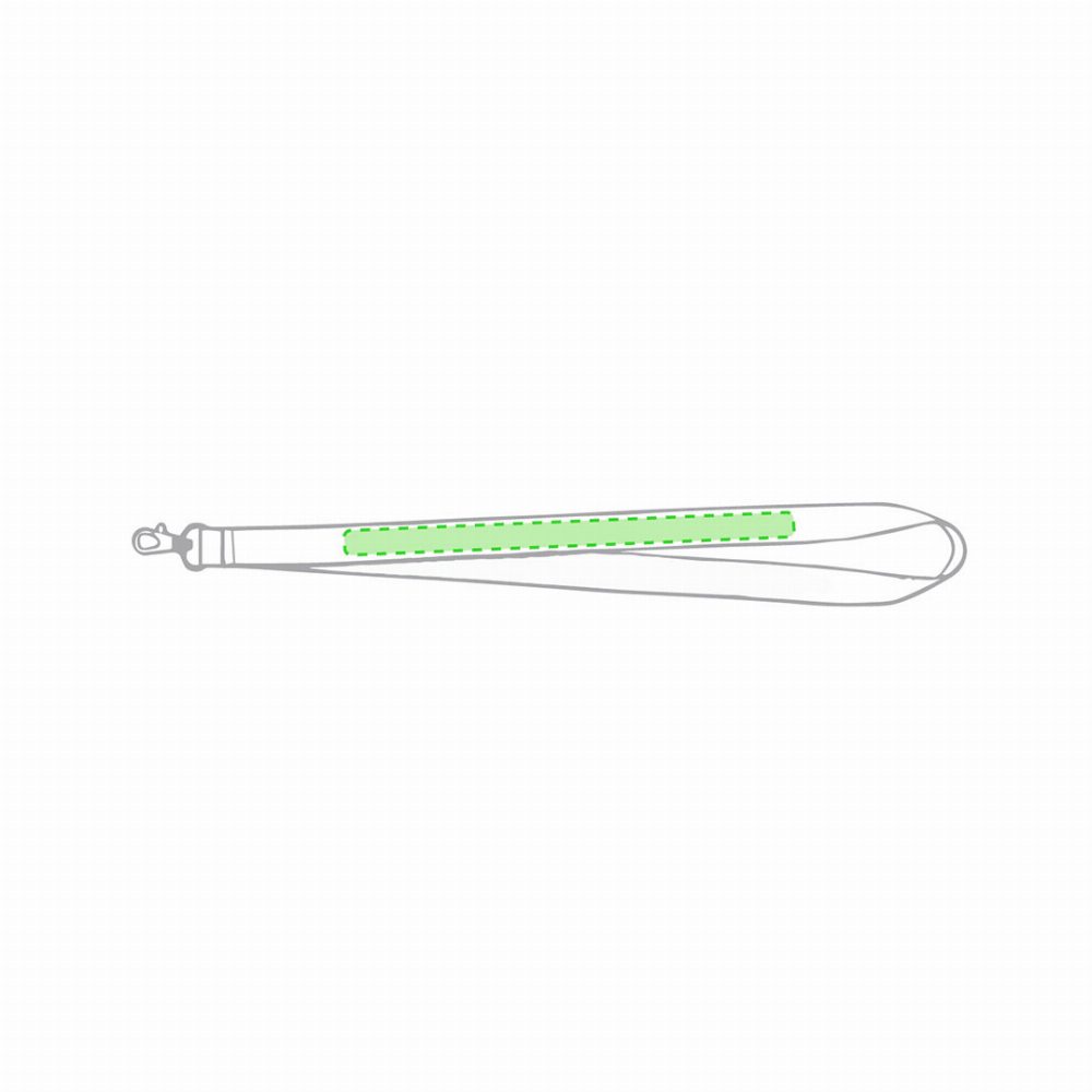 Druckskizze für Lanyard Schlüsselband Neck – Auf dem Außenstreifen