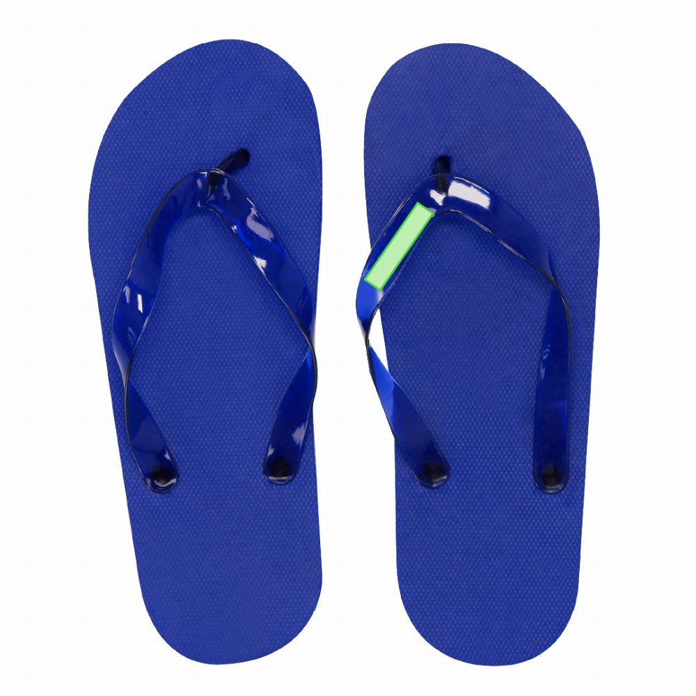 Branding diagram for Flip flops Salti – inner belt of the right flip-flop