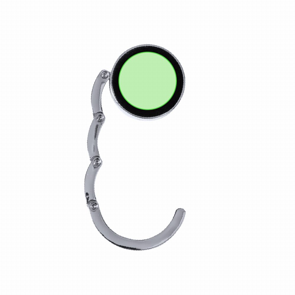 Branding diagram for Metal handbag holders for tables Skype – Focuses on the circle