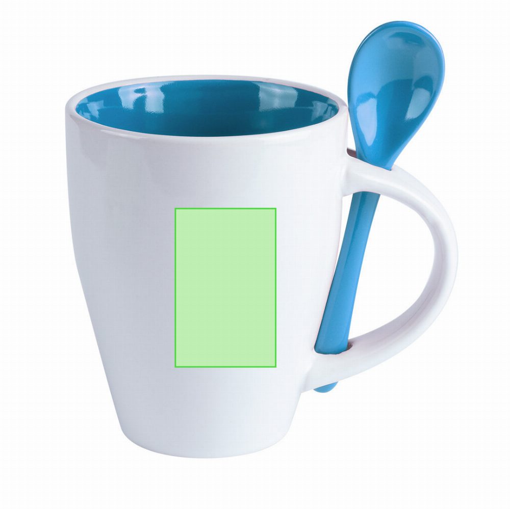 Druckskizze für Keramiktasse 350 ml Cotes – Auf Seite A