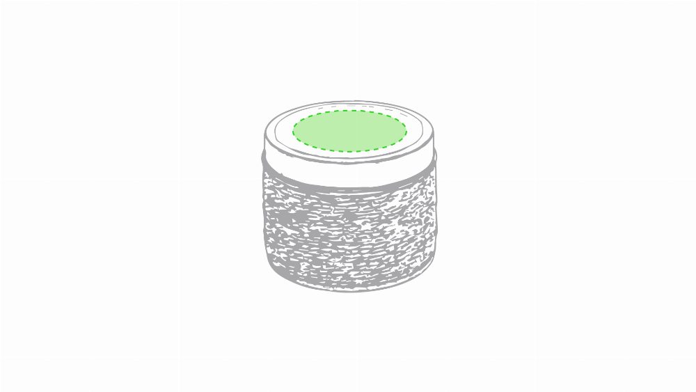 Branding diagram for Scent candle of metal Shiva – Over the top