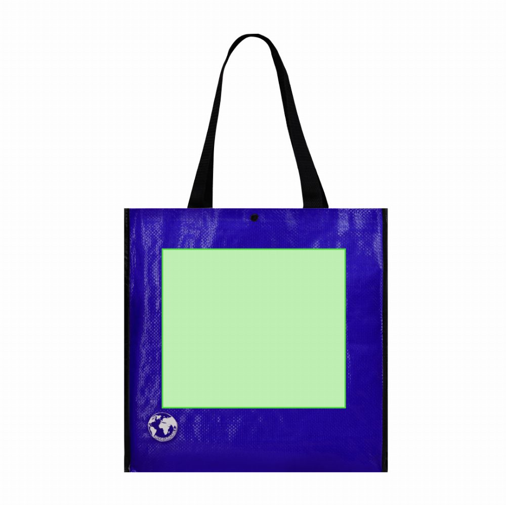 Branding diagram for Shopping bag Recycle – Side B, central