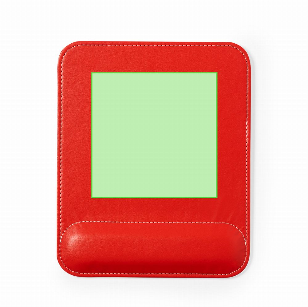 Branding diagram for Mouse pad of artificial leather Gong – In the middle