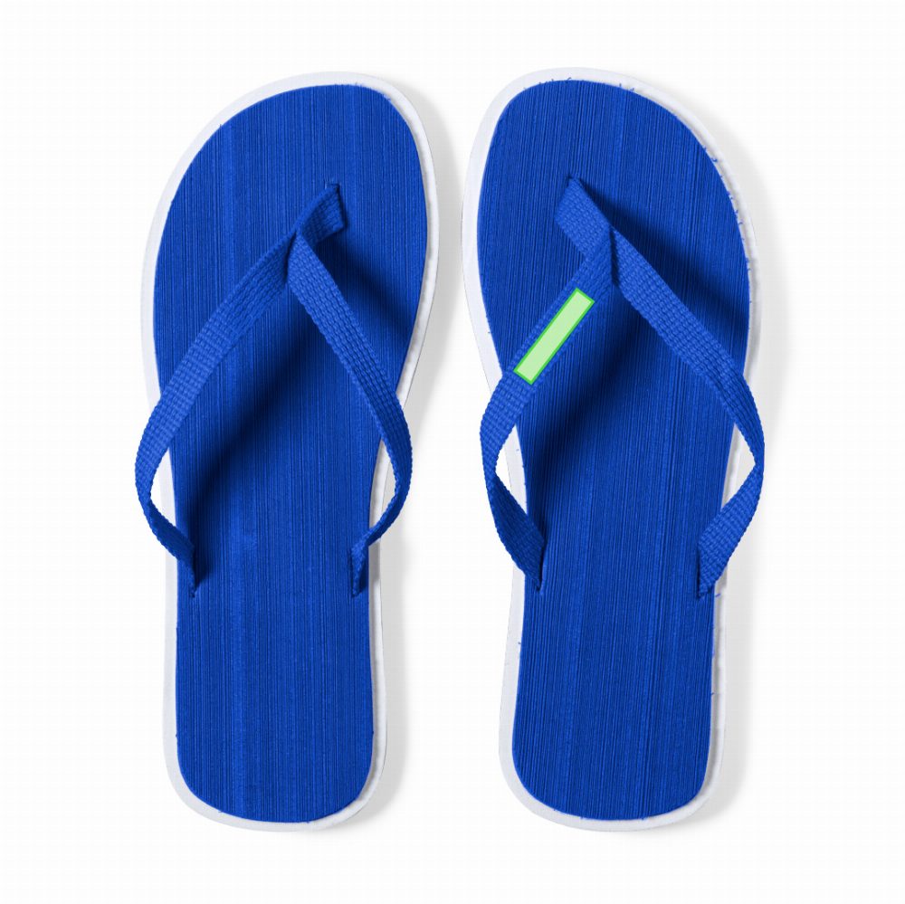 Druckskizze für Flip Flops Caimán – Rechter Streifen