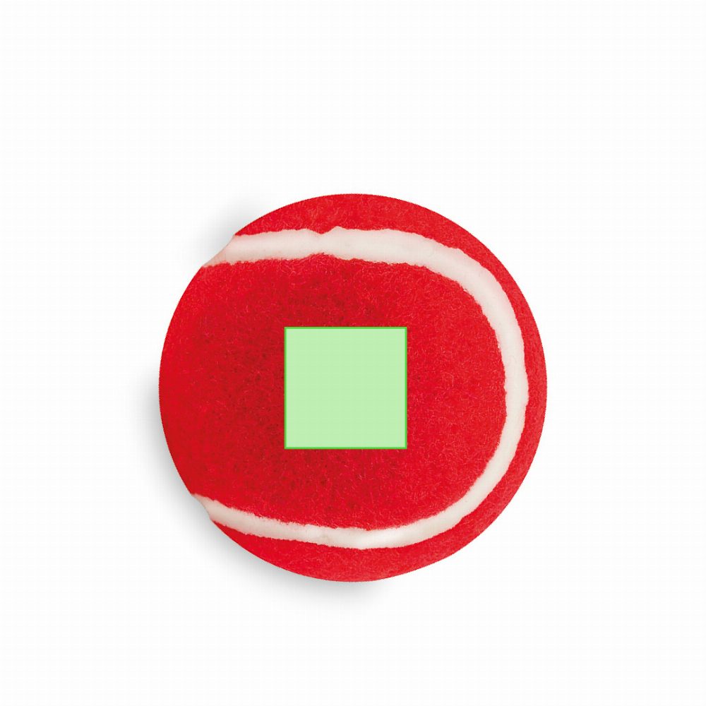 Branding diagram for Dog game ball Niki – Focus on the ball