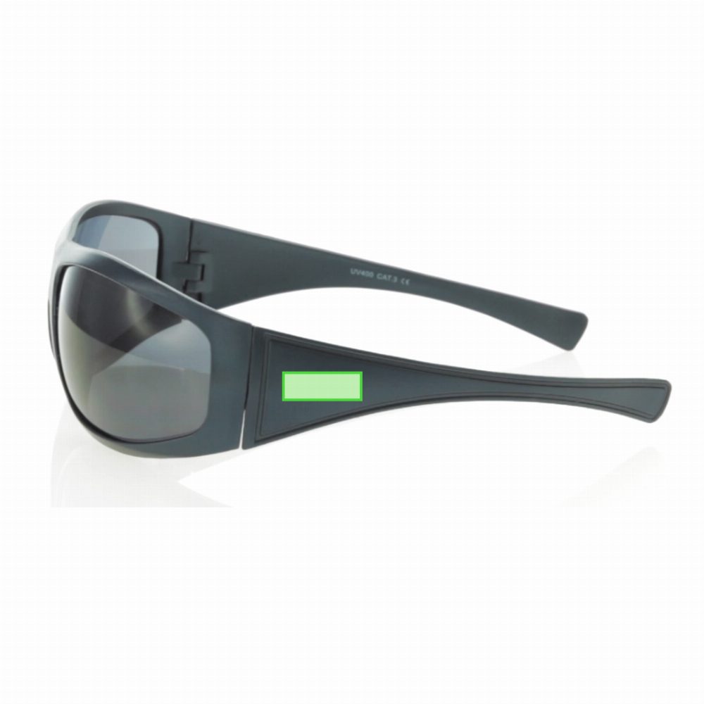 Branding diagram for Sunglasses Premia – On the left pen