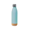 Trinkflasche Stroud - blau, Farbe: blau, Verpackung: Kraft Box mit Design personalisierte Geschenke 