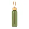 Trinkflasche Tournax - grün, Farbe: grün, Verpackung: recycelte Papier Tasche personalisierte Geschenke 