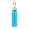 Trinkflasche Tournax - blau, Farbe: blau, Verpackung: recycelte Papier Tasche personalisierte Geschenke 
