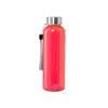 Trinkflasche Lecit - rot, Farbe: rot, Verpackung: Papier Tasche personalisierte Geschenke 