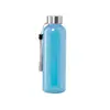 Trinkflasche Lecit - hellblau, Farbe: hellblau, Verpackung: Papier Tasche personalisierte Geschenke 