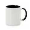 Sublimations Tasse Harnet - schwarz, Farbe: schwarz personalisierte Geschenke 