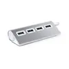 USB Hub Weeper - silber, Farbe: silber personalisierte Geschenke 