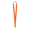 Schlüsselband Neck - orange, Farbe: orange personalisierte Geschenke 