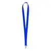 Schlüsselband Neck - blau, Farbe: blau personalisierte Geschenke 