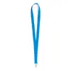 Schlüsselband Neck - hellblau, Farbe: hellblau personalisierte Geschenke 