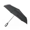 Regenschirm Brosmon - schwarz, Farbe: schwarz personalisierte Geschenke 