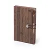 Notizblock Rasmor - braun, Farbe: braun personalisierte Geschenke 