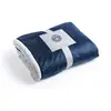 Decke Lerten - navy blau, Farbe: navy blau personalisierte Geschenke 
