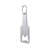 Schlüsselanhänger Flaschenöffner Clevon - silber