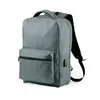 Anti-Diebstahl Rucksack Komplete - grau, Farbe: grau personalisierte Geschenke 